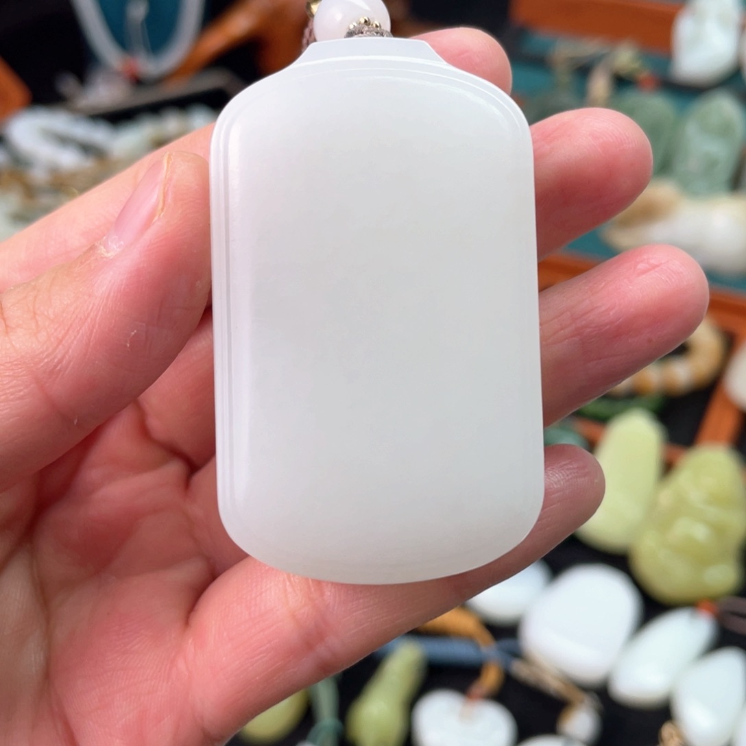 和田玉挂件未镶嵌