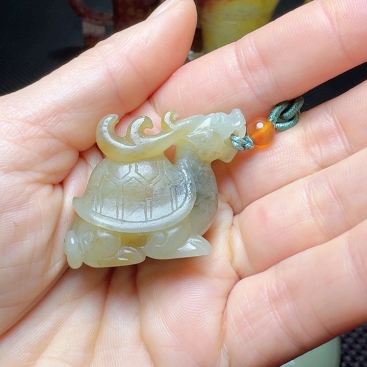 和田玉把件未镶嵌