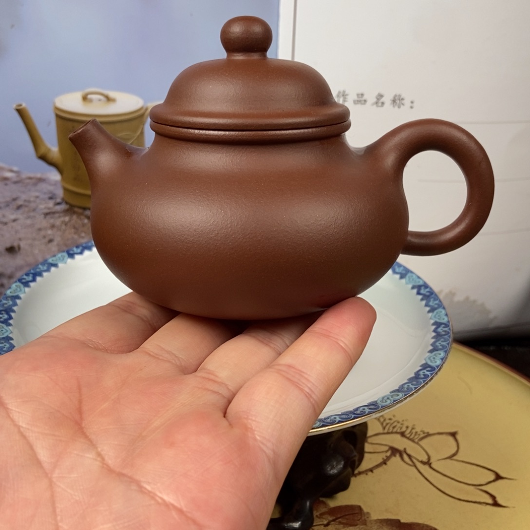 紫砂茶壶五号井底槽清老母亲制作容量200