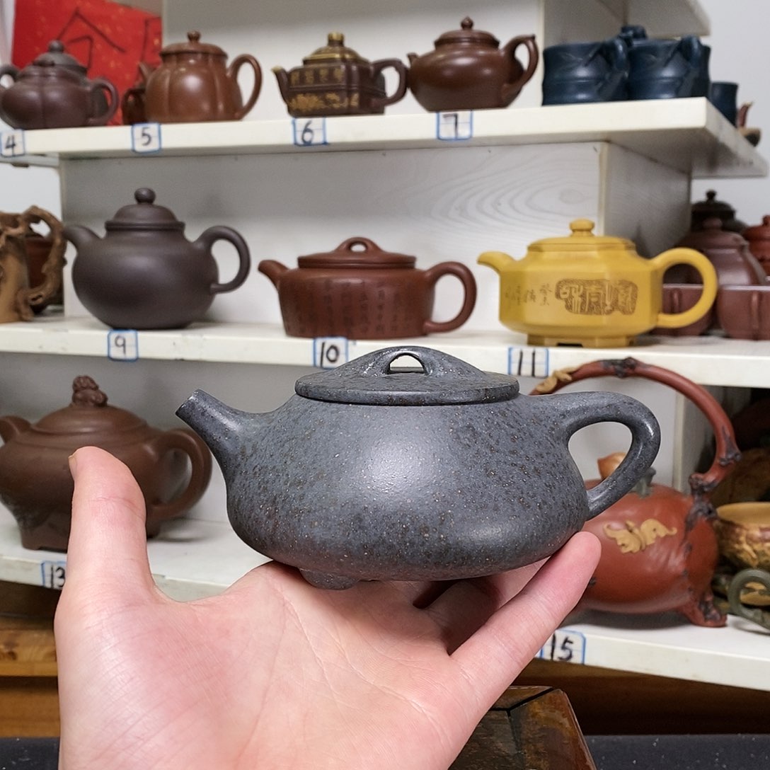 紫砂茶壶凤**槃全手工制作