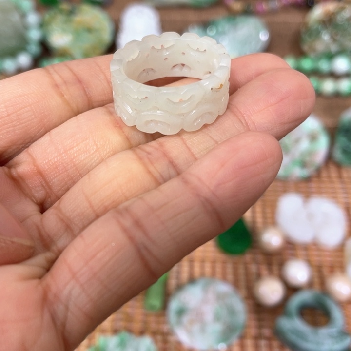 和田玉（糖玉）戒指未镶嵌漂亮88888888888