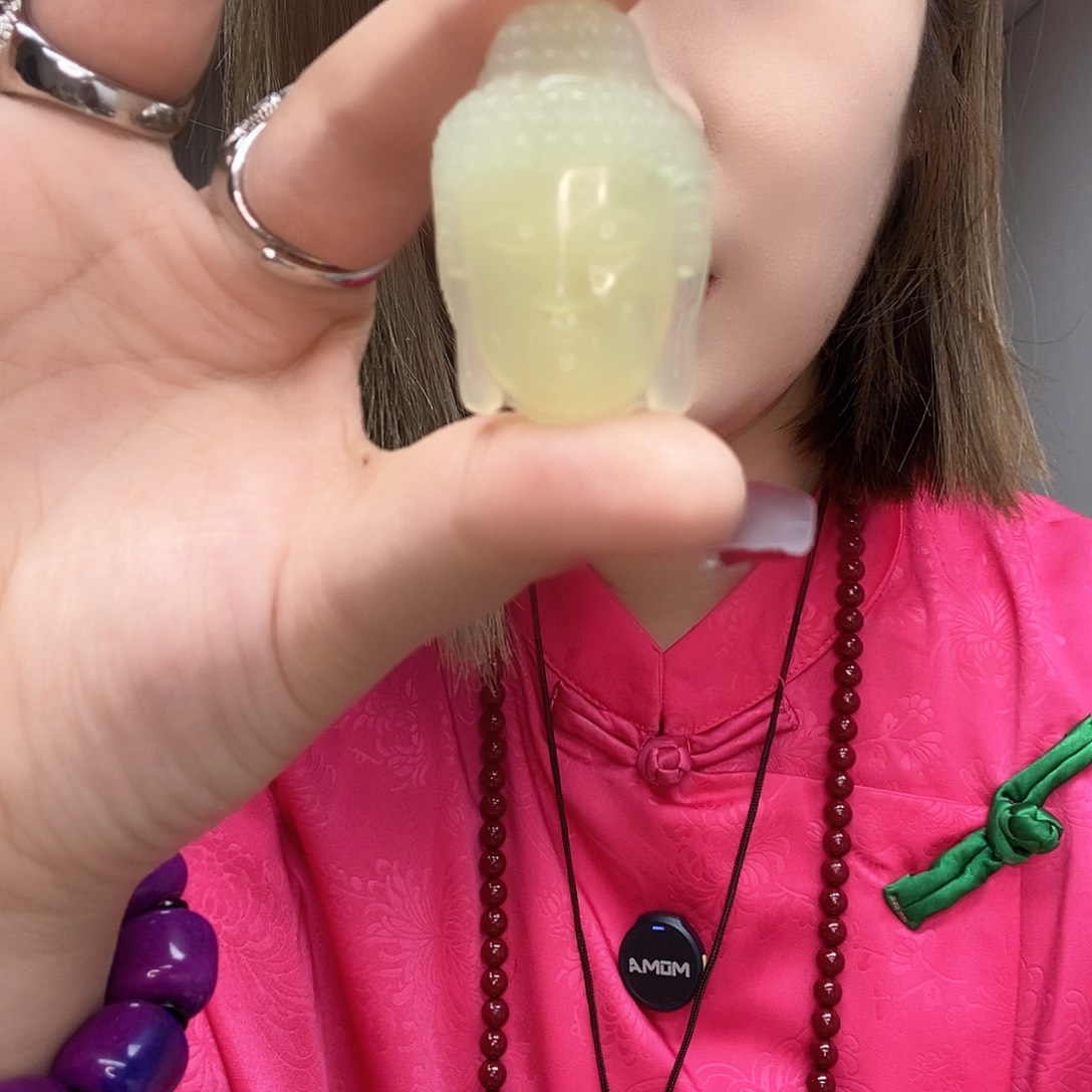 蛇纹石玉吊坠(赠链)未镶嵌