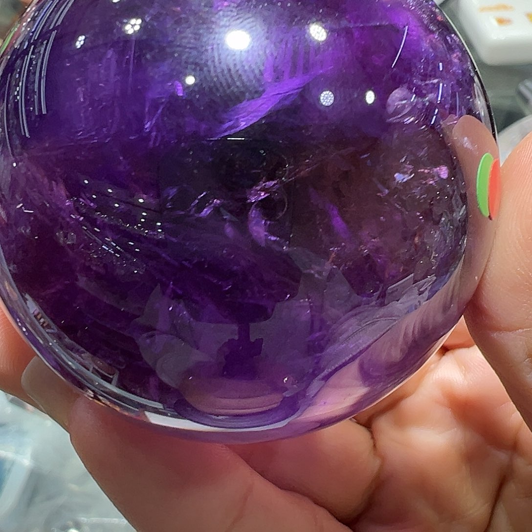 水晶水晶球摆件未镶嵌