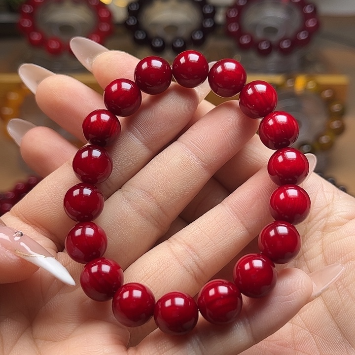 多***禧贝壳杉（血龙木）手串/手链