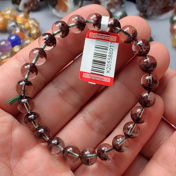 水晶手串未镶嵌天然