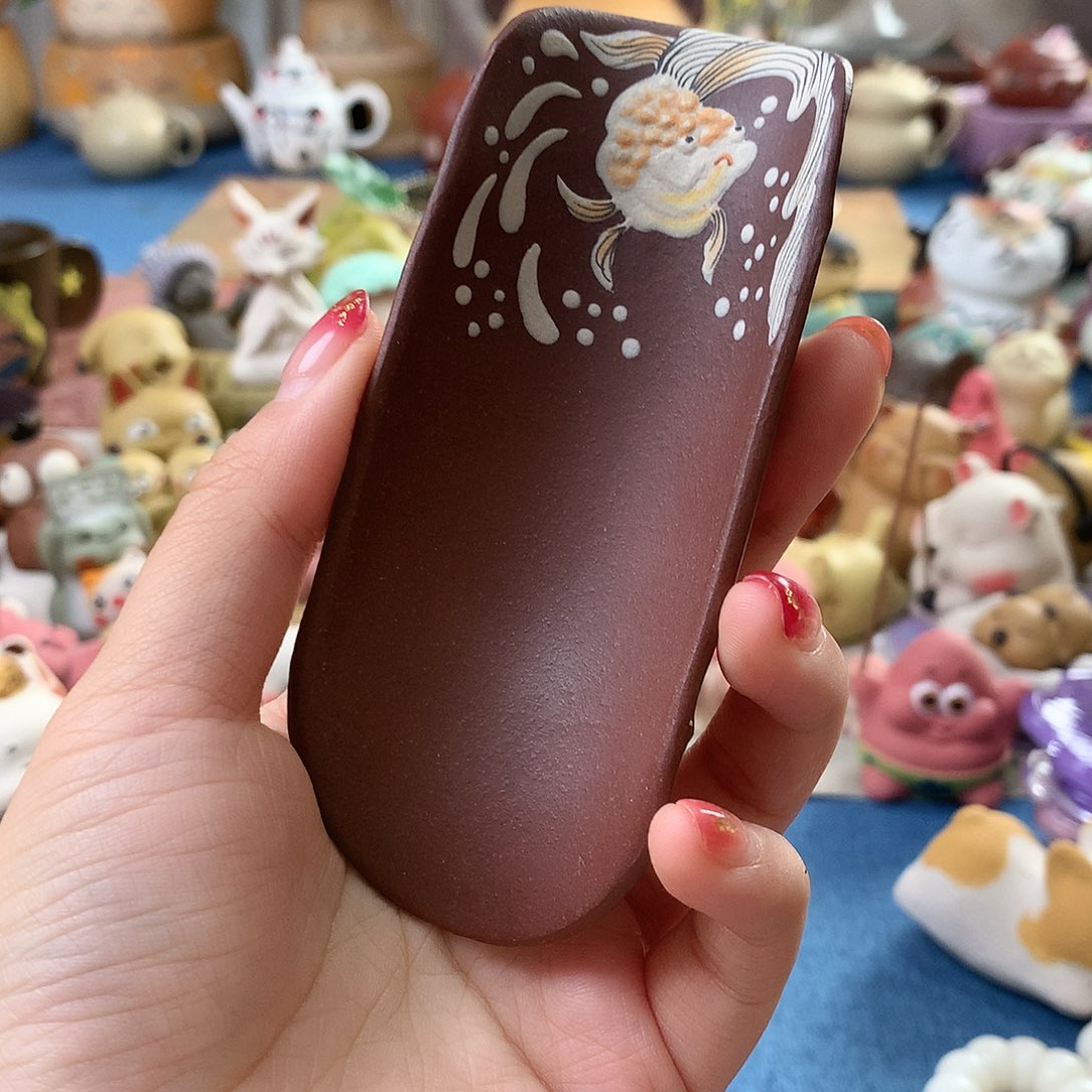 紫砂茶宠手工制作