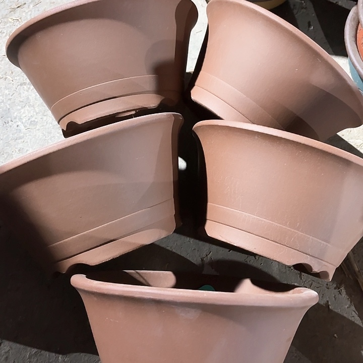 紫砂花盆100-5。  26-12.5.