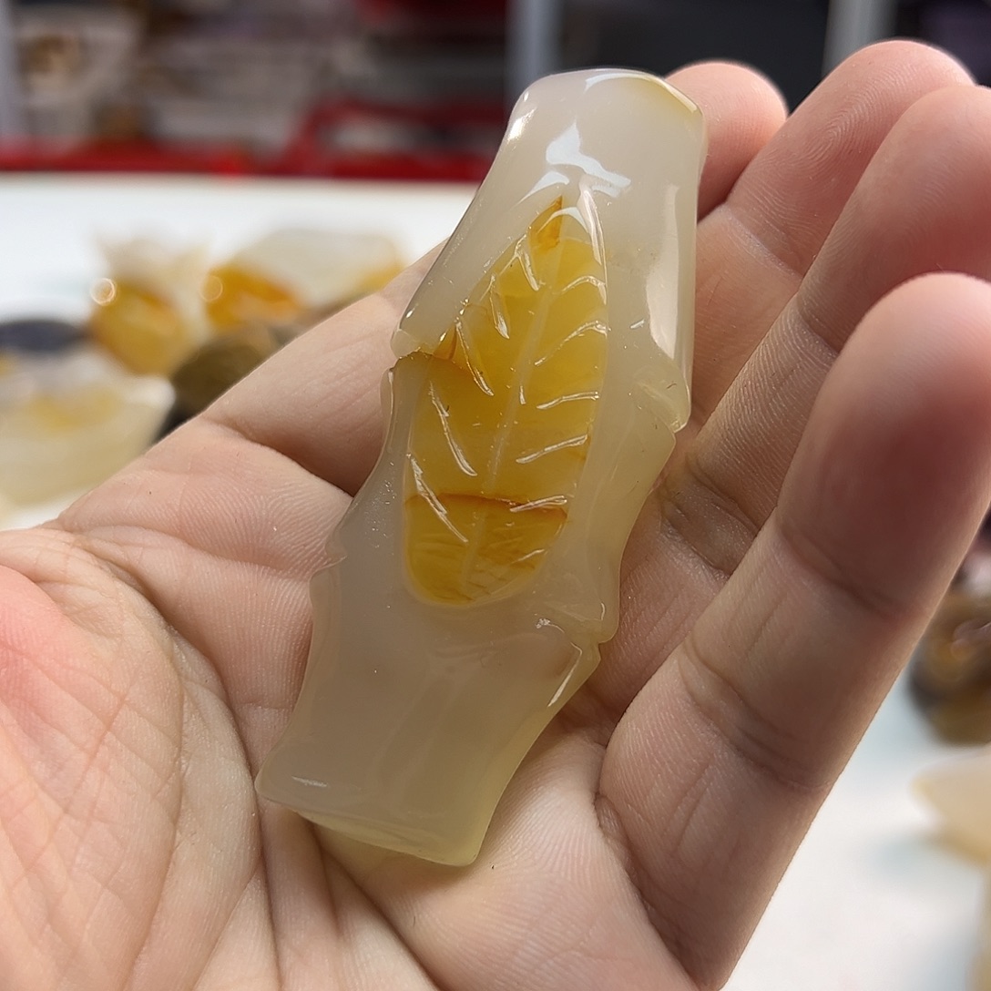 玛瑙/玉髓合金颈饰