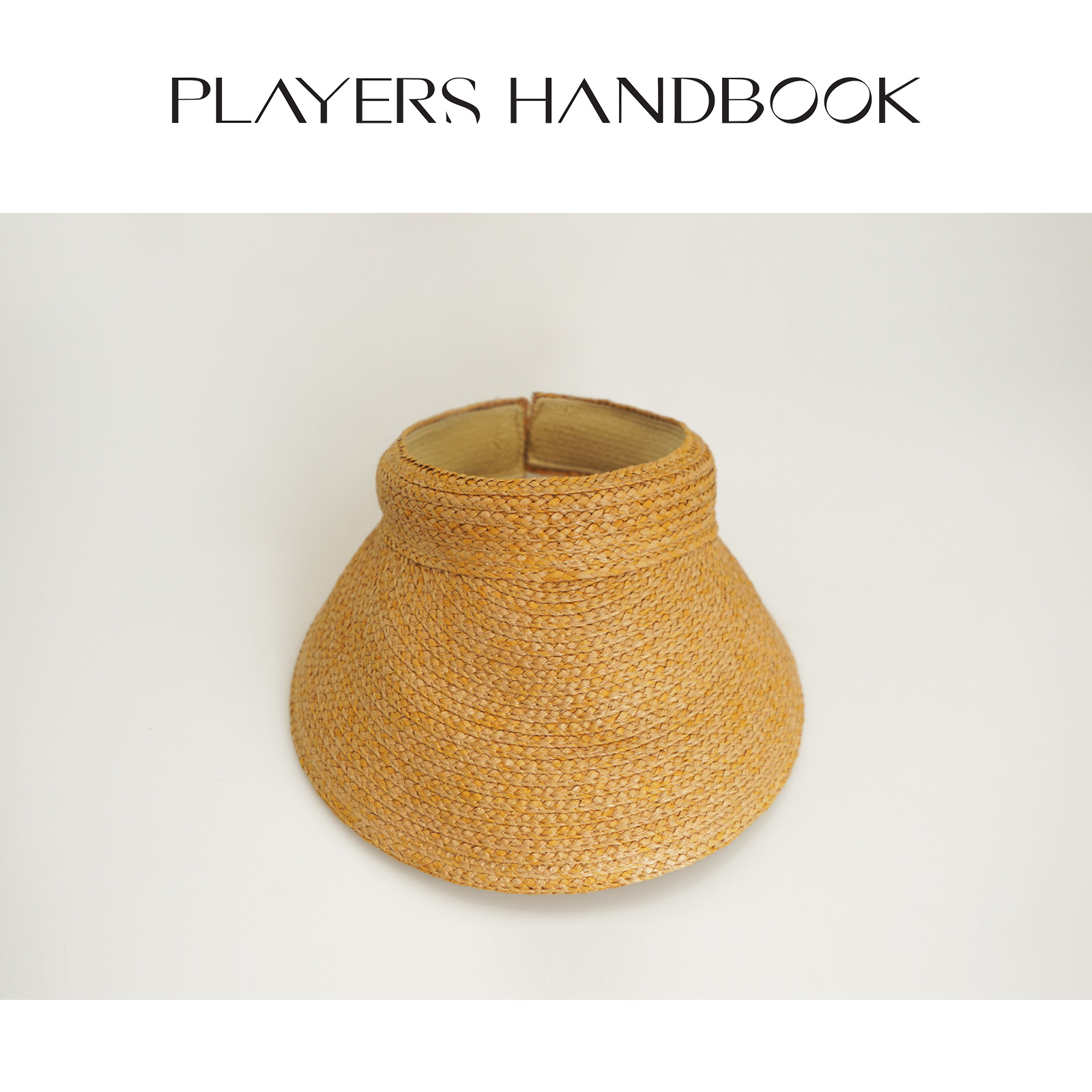 Players Handbook 空顶户外运动休闲百搭时尚草编遮阳帽 PH1987