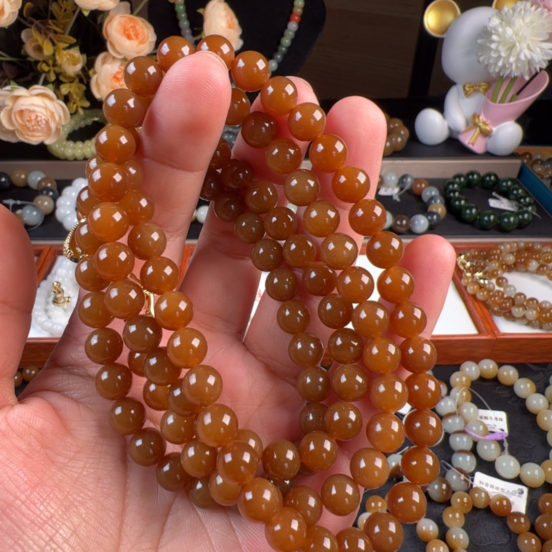 未镶嵌和田玉手链