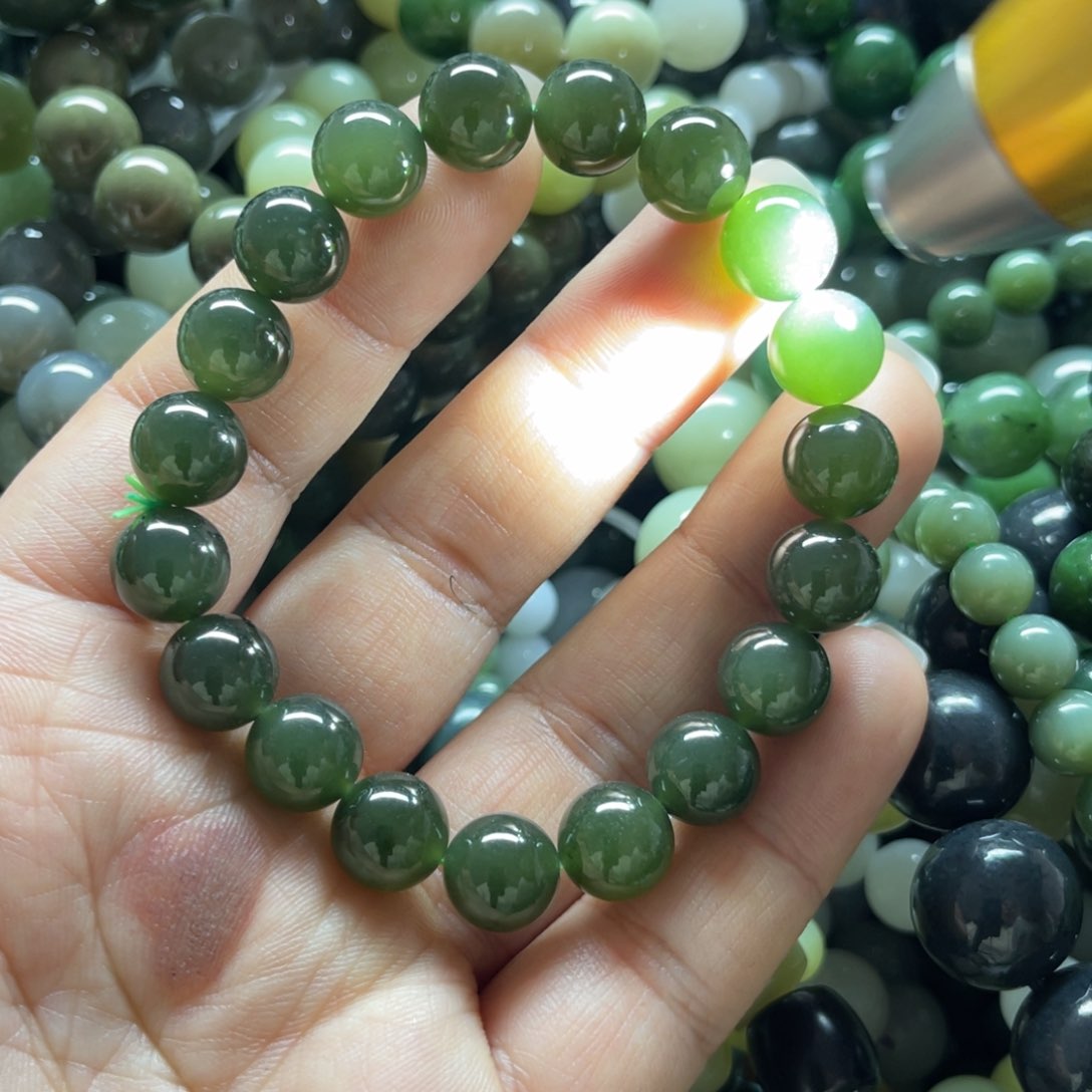 和田玉手链未镶嵌