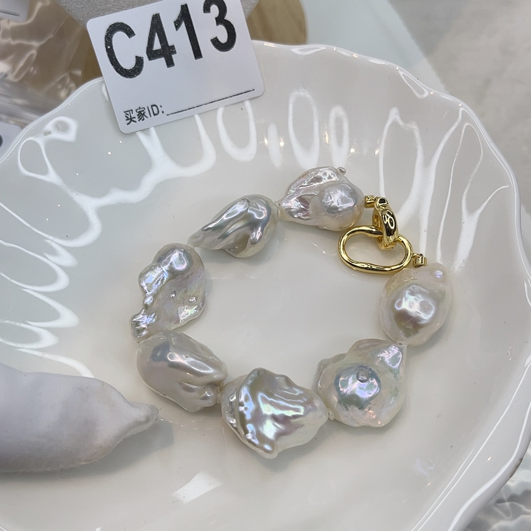 耳饰合金淡水珍珠