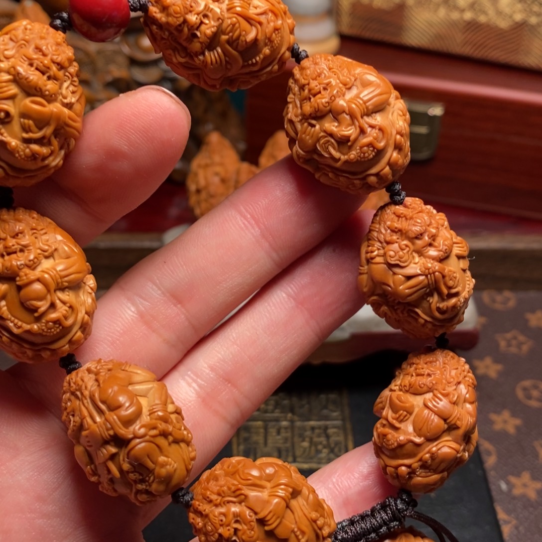 L***Y手串/手链橄榄核橄榄橄榄