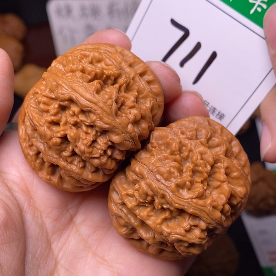 把件文玩核桃711粗筋4.5