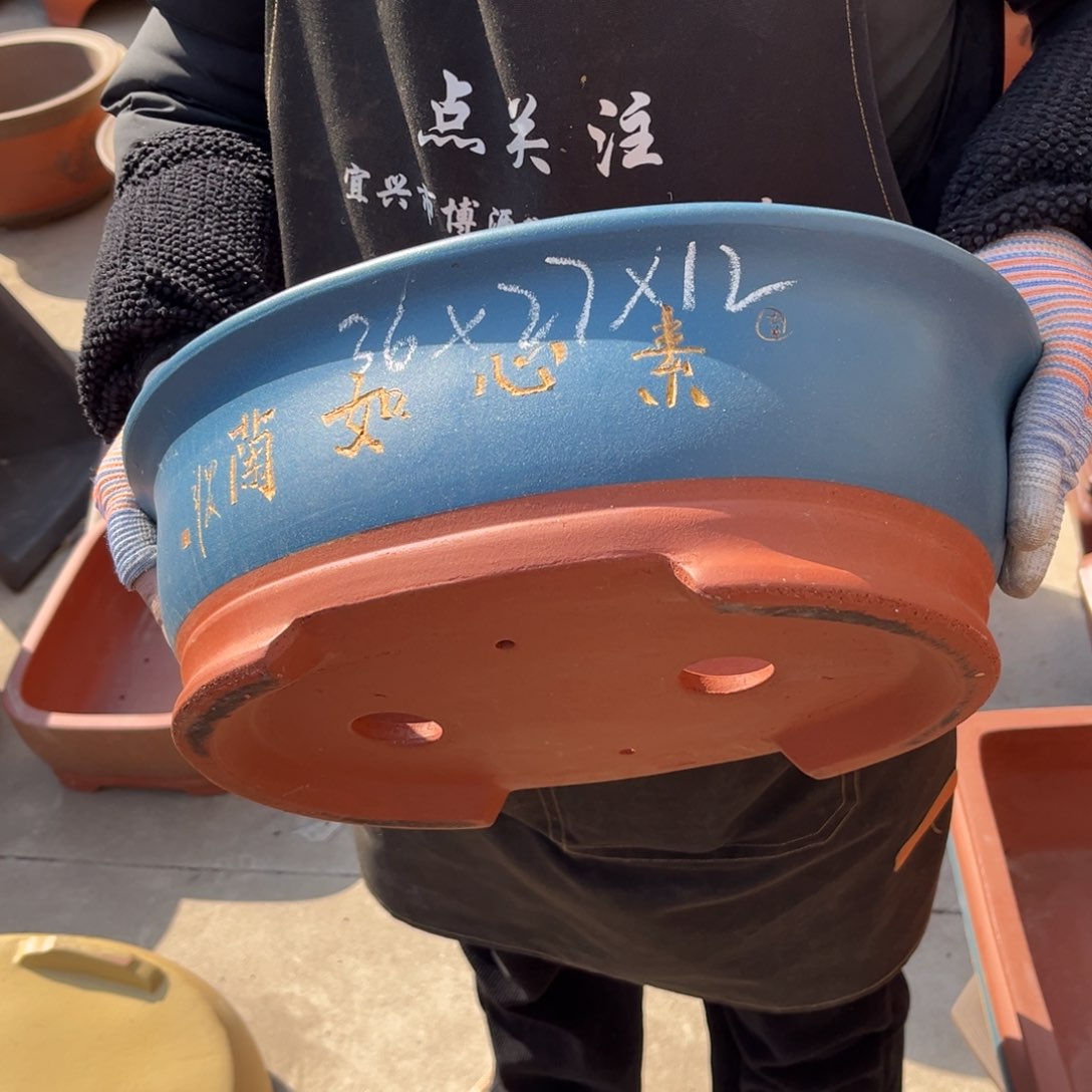 紫砂花盆盆景艺术