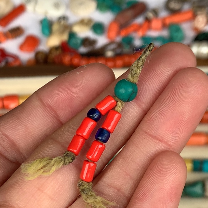 吊坠文玩核桃小***里侧挂