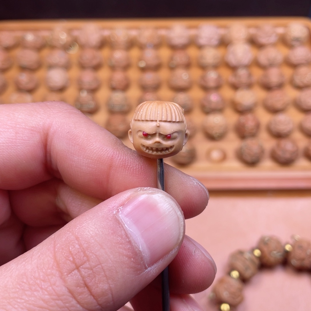 猴头核桃手串猴头核桃红眼哪吒