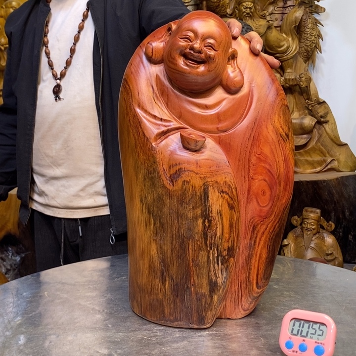 刘***逢木红椿木高度46厘米