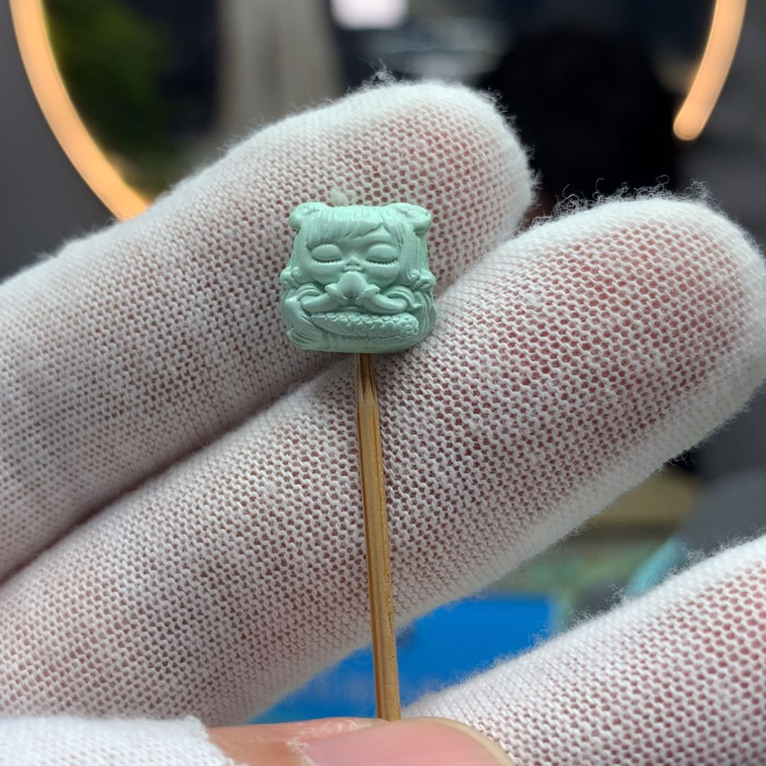 绿松石挂件未镶嵌