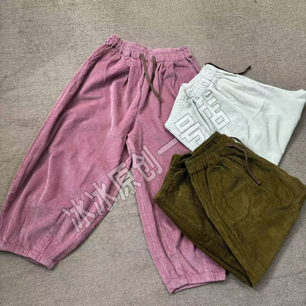 【冰冰一号店】7226 8秋款灯芯绒老爹休闲裤百搭舒服严选生活