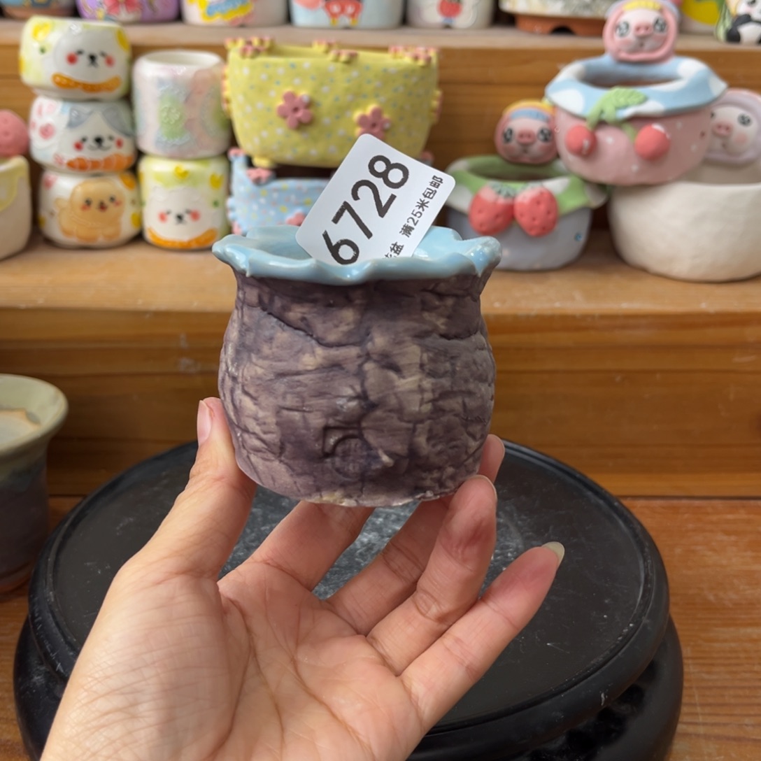  6728内口4景德镇手工制作瑕疵