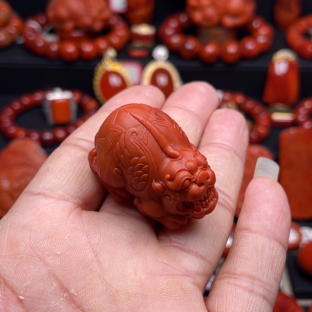 南红玛瑙珠宝奇石未镶嵌吊坠