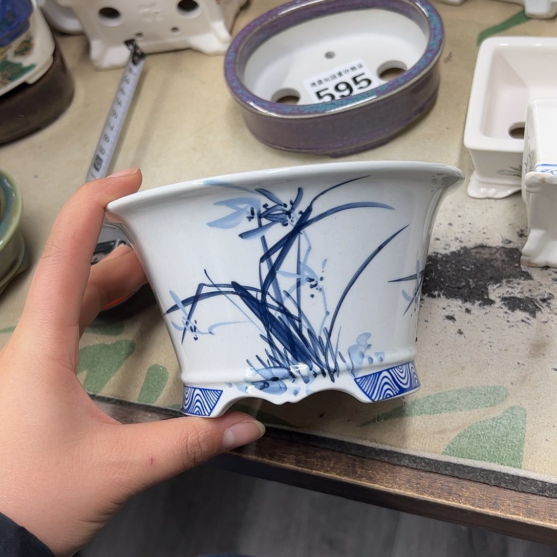 花盆紫砂826号瑕疵15/8cm