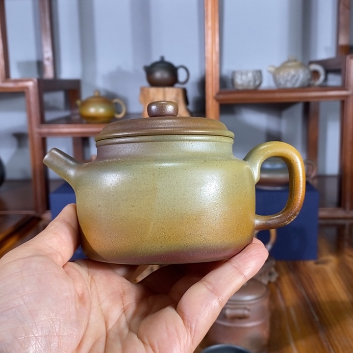 紫砂茶壶220cc德钟 底槽清