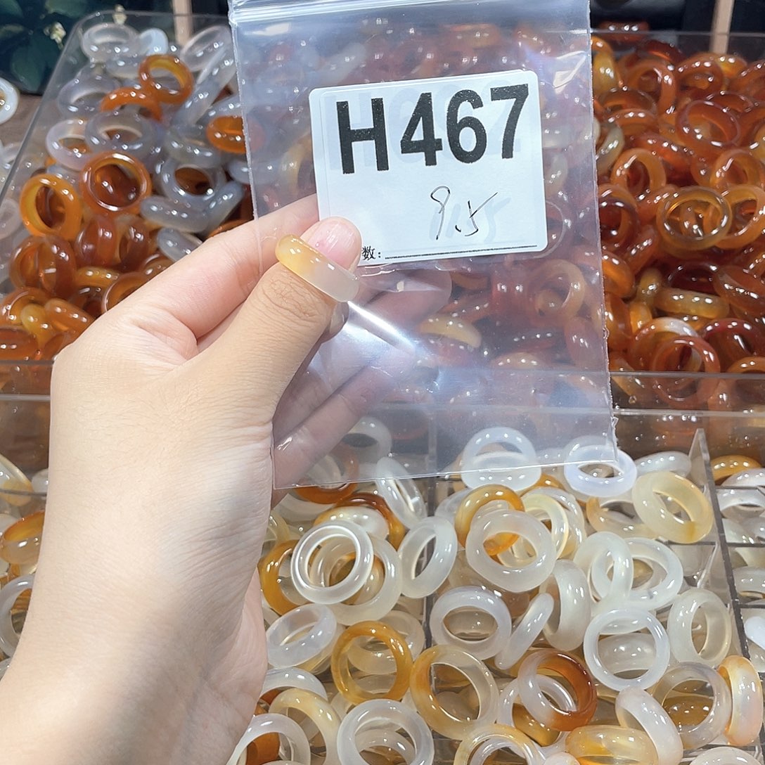 未镶嵌戒指玛瑙/玉髓467