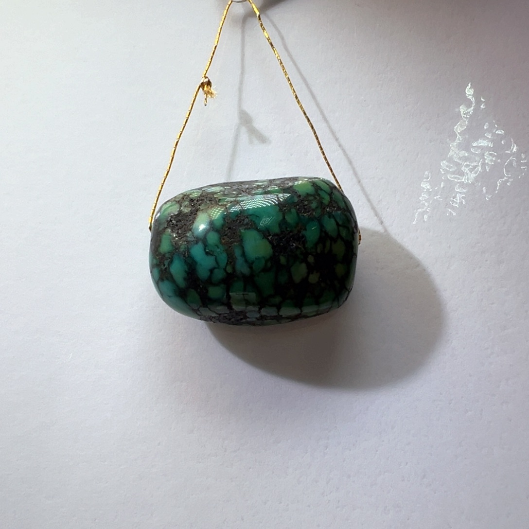 绿松石未镶嵌挂件