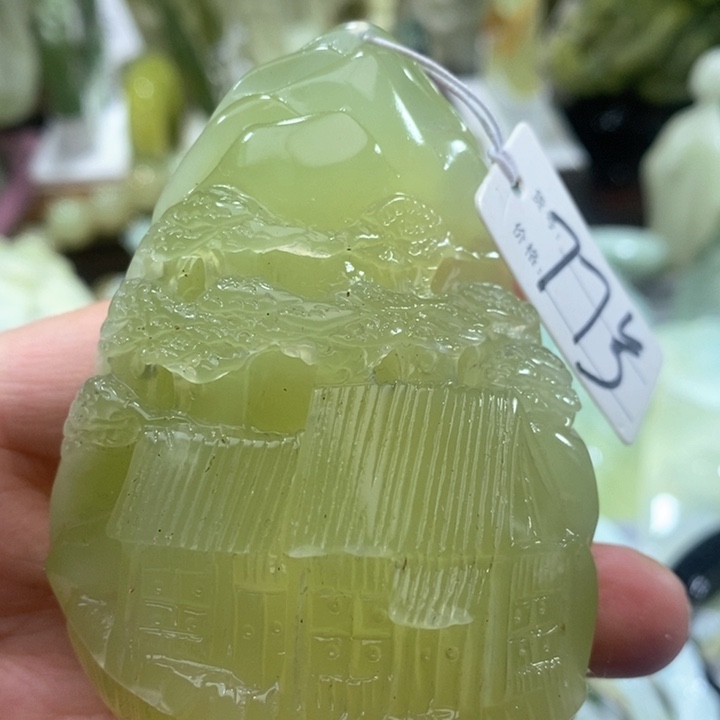 岫玉岫玉手把未镶嵌