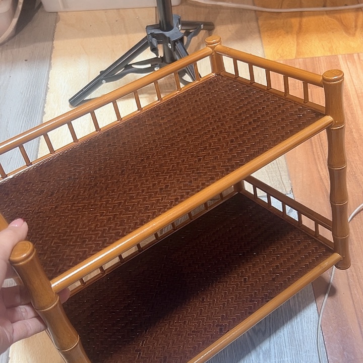 竹中古工艺品摆件