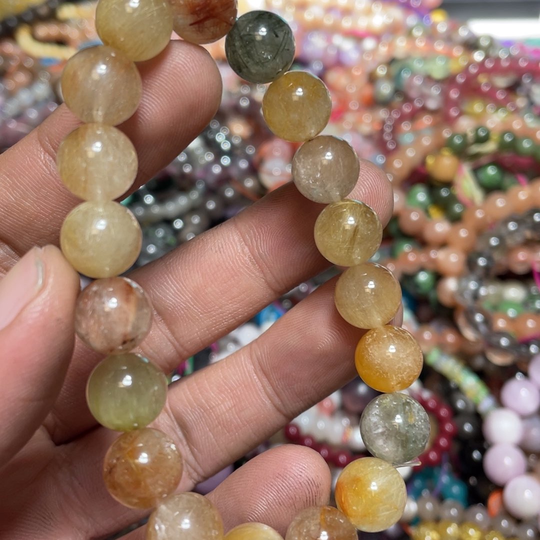 紫晶颈饰银S800镀金镶嵌