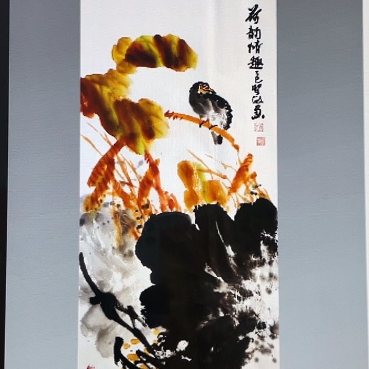 国画张圣敏先生纯手绘作品