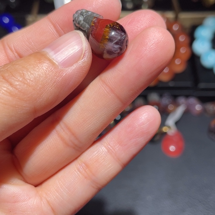 水晶颈饰未镶嵌极光貔貅