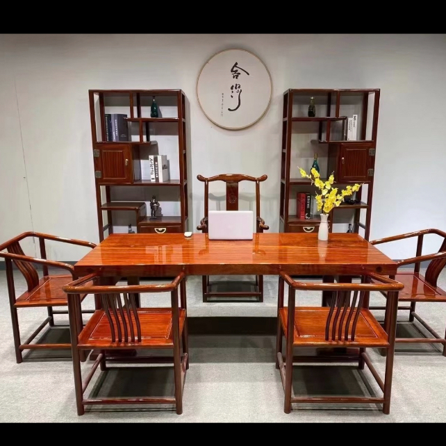 红塔利大板红木大板桌实木大板红檀可做茶桌餐桌会议桌原木大板