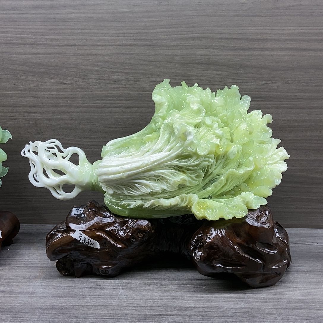 【闪购商品】蛇纹石玉（覆膜）珠宝奇石未镶嵌