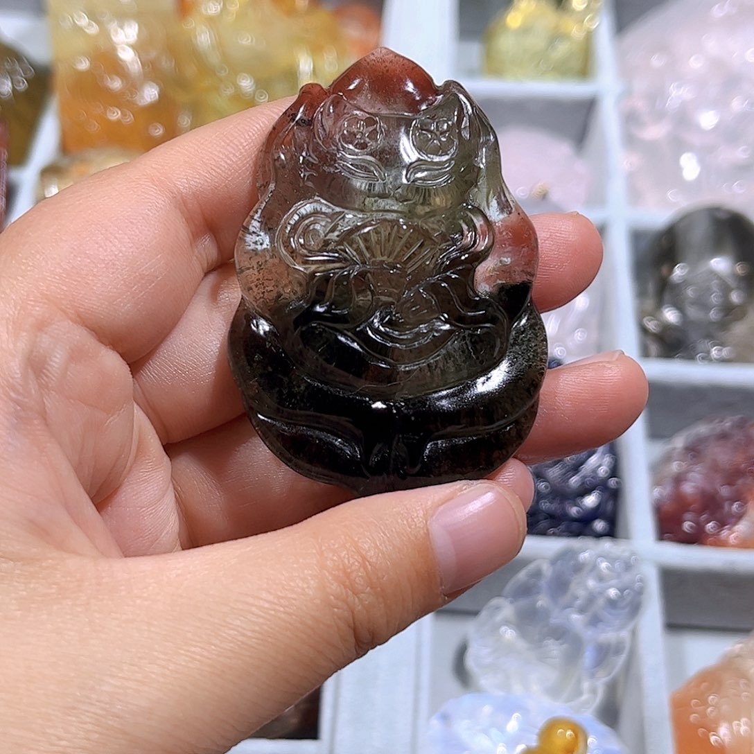 水晶吊坠(不含链)未镶嵌