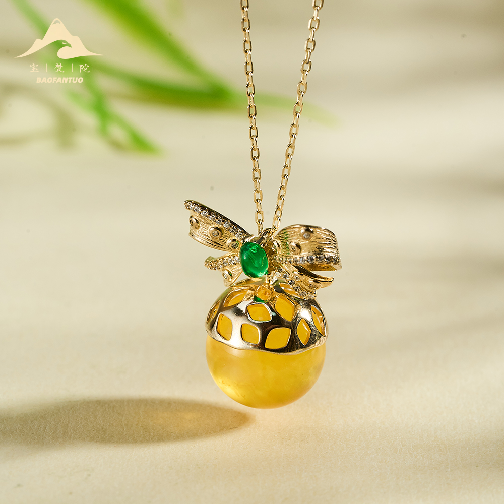 宝梵陀蜜蜡项链   4331  kr