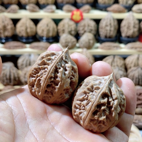 文玩核桃把件将军膀