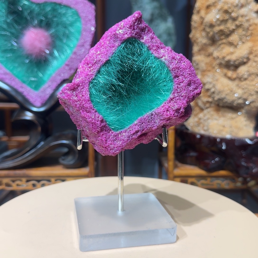 风***色石材精品奇石摆件精品