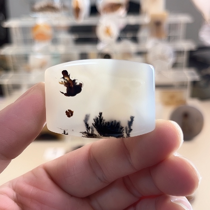 玛瑙/玉髓未镶嵌吊坠(不含链)