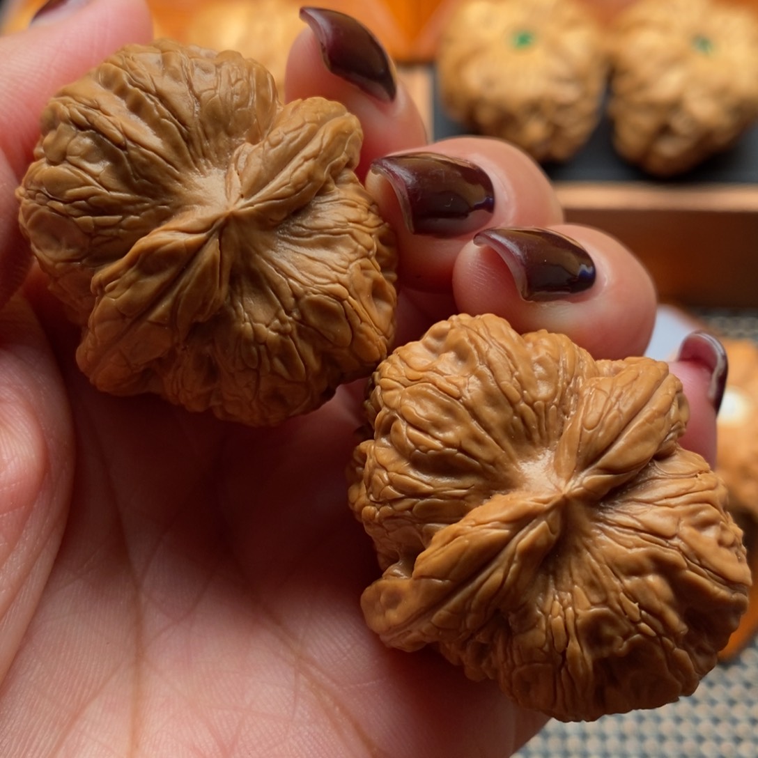 文玩核桃把件39尺寸全品平谷元宝