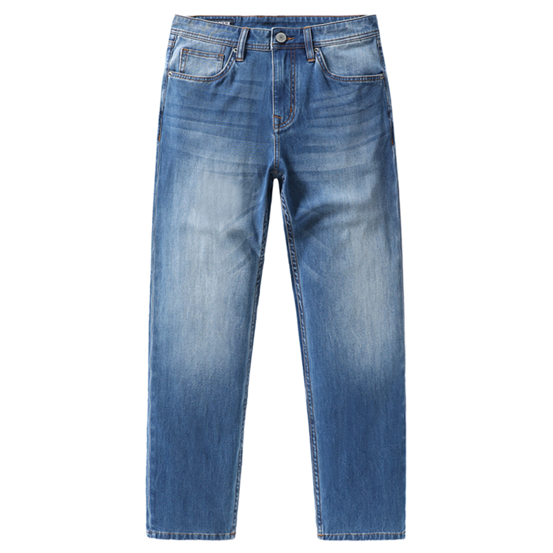 汉贤HX1006薄款四面弹 合体微锥9盎司（广东前进四面弹面料）牛仔裤