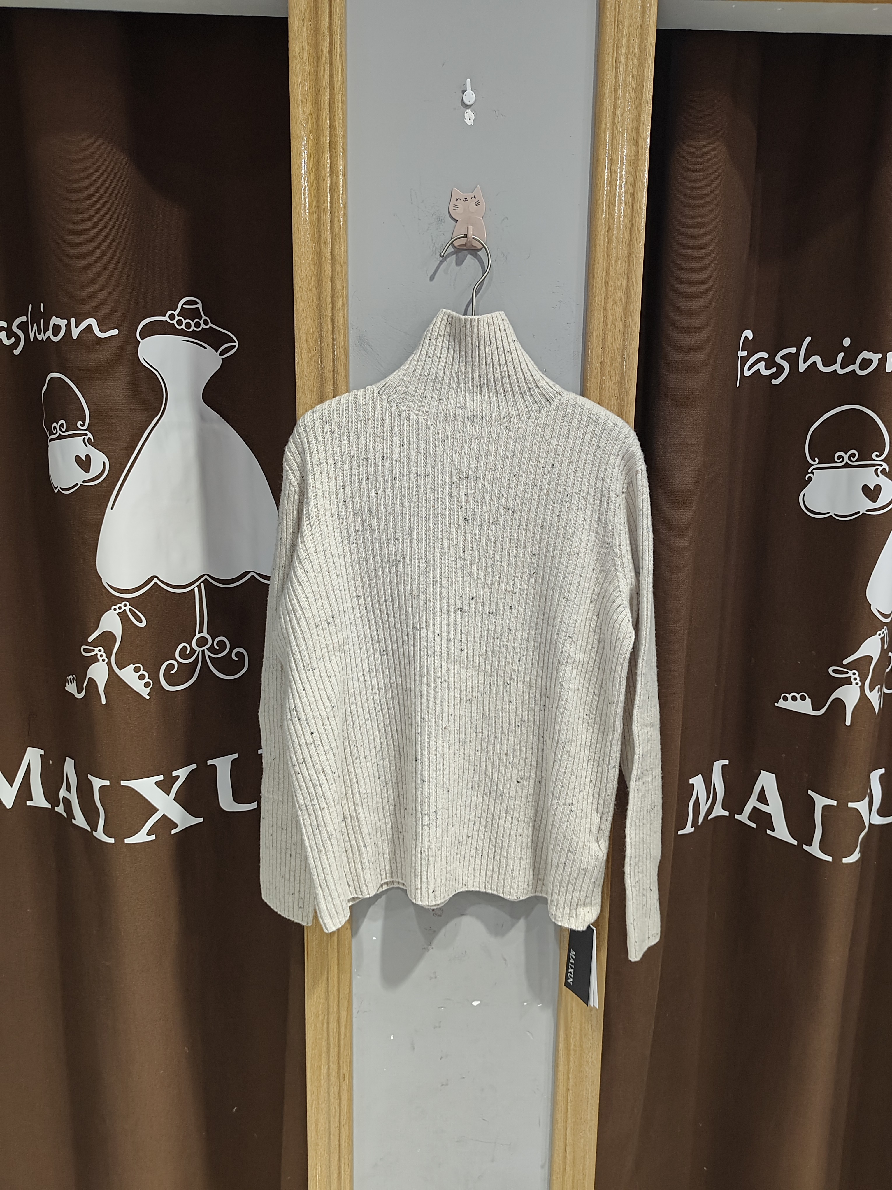 麦寻女装宽松打底针织