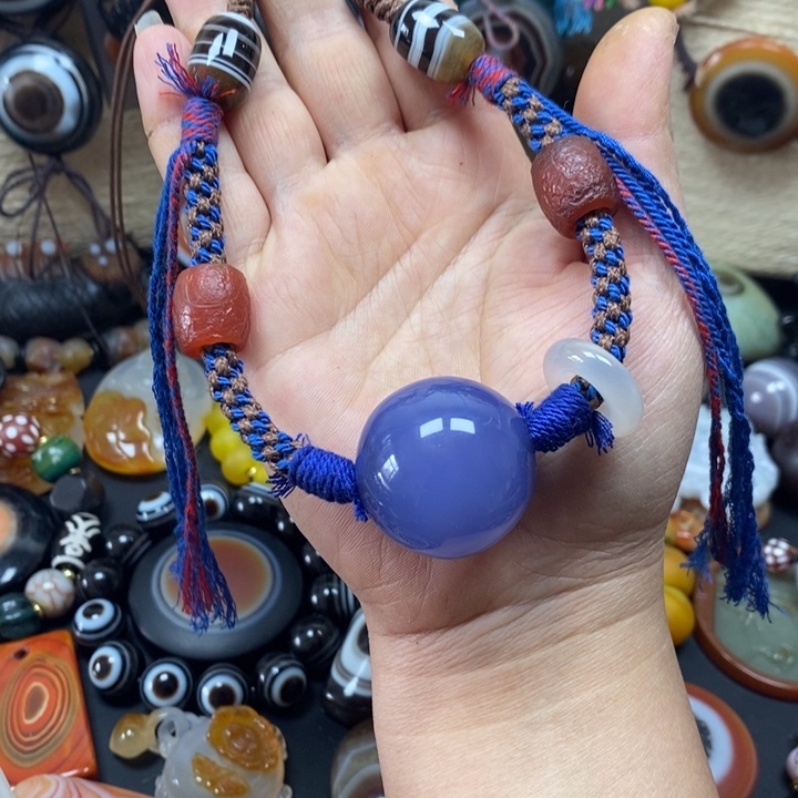 玛瑙/玉髓未镶嵌手链