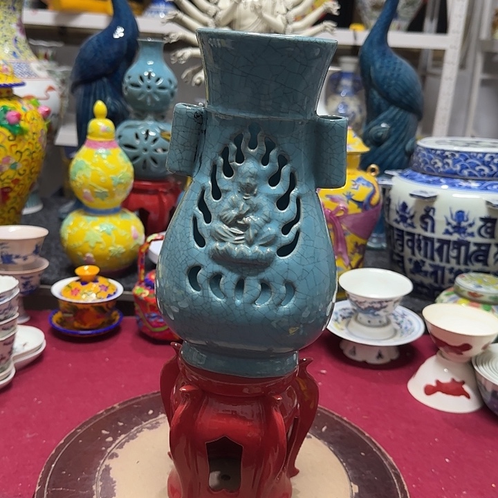 摆件工艺品瓷片装饰