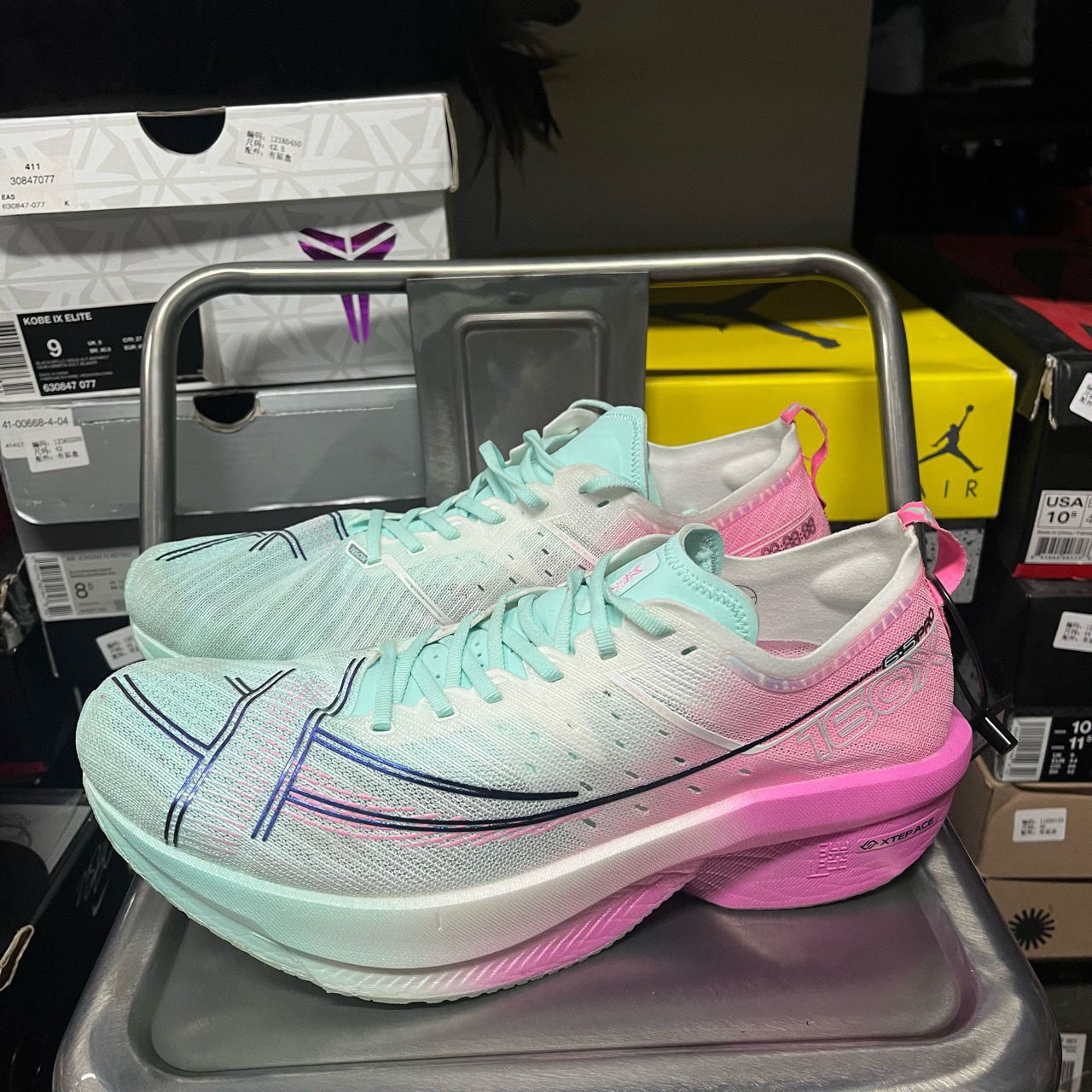 95新 MM6 43.5码 有原盒 160x 6.5pro 粉色 纸鸢 13488894 