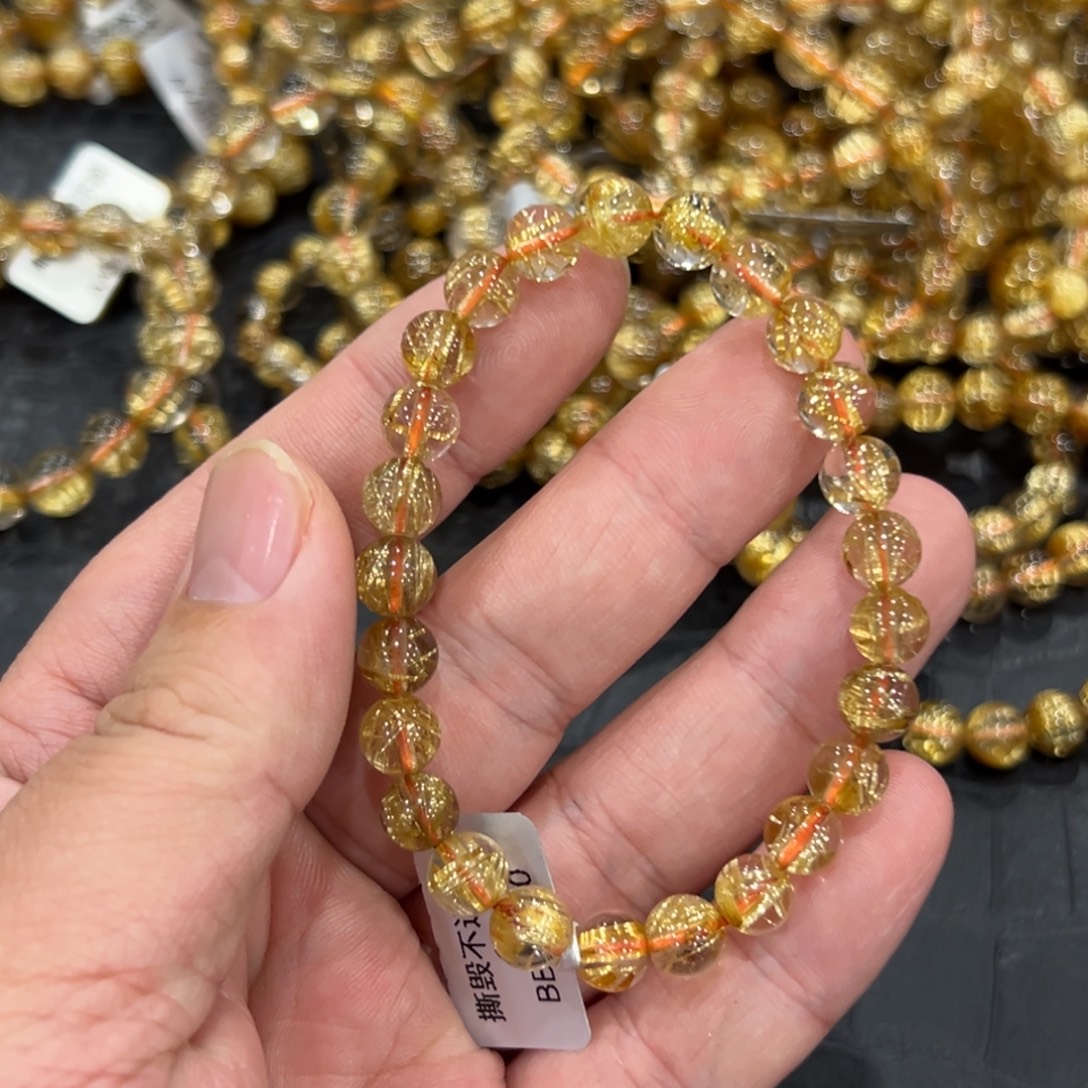 手链未镶嵌水晶b33钛晶