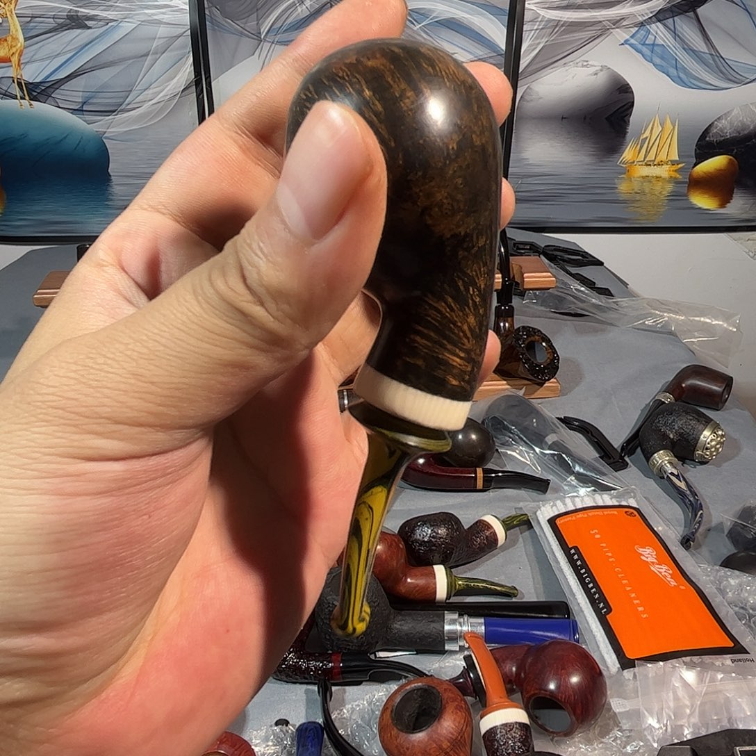 石楠木苹果空腔烟斗